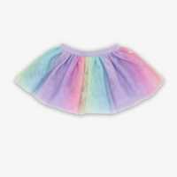 Flat lay image of the Rainbow Tutu Skirt