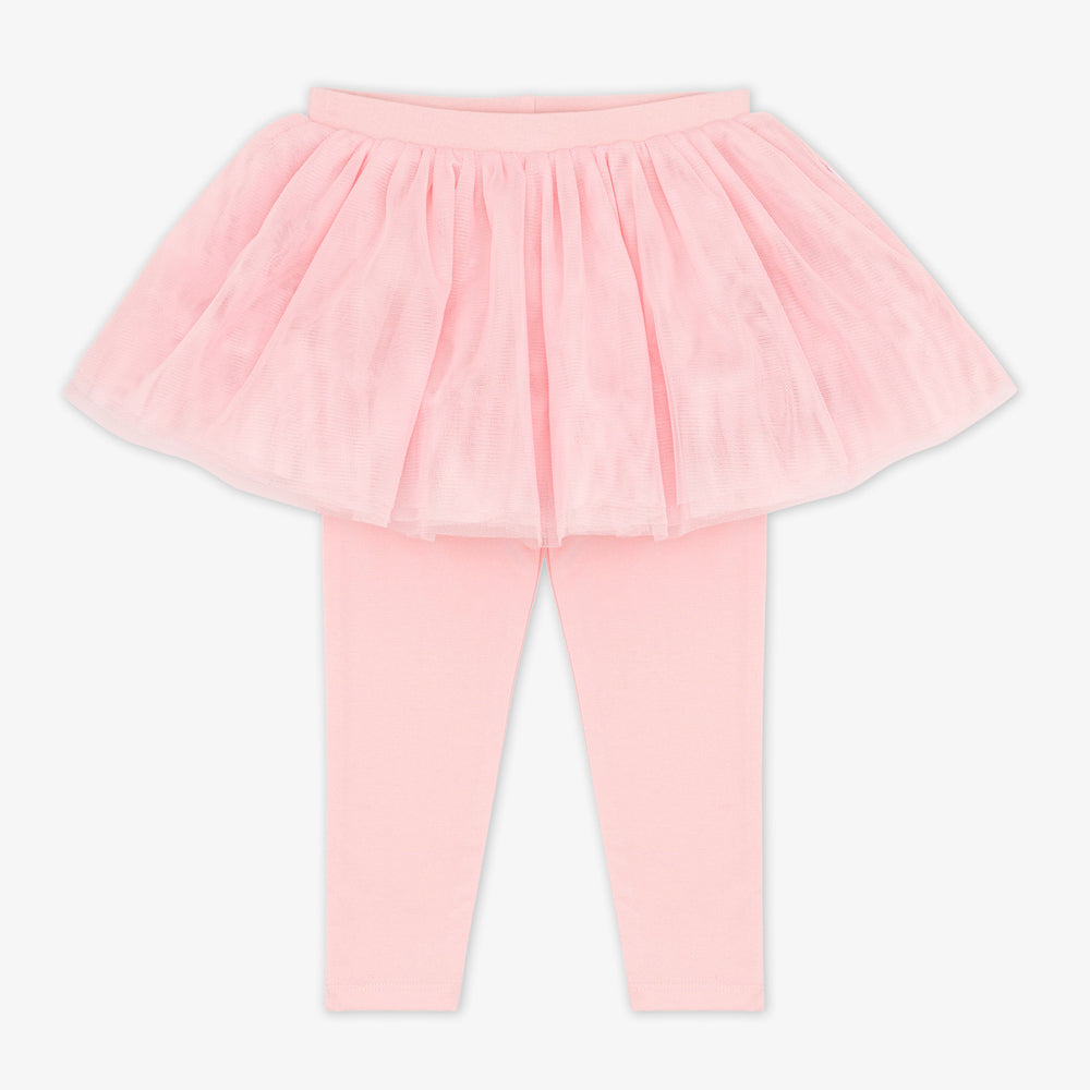 Flat lay image of the Prima Pink Tutu Legging