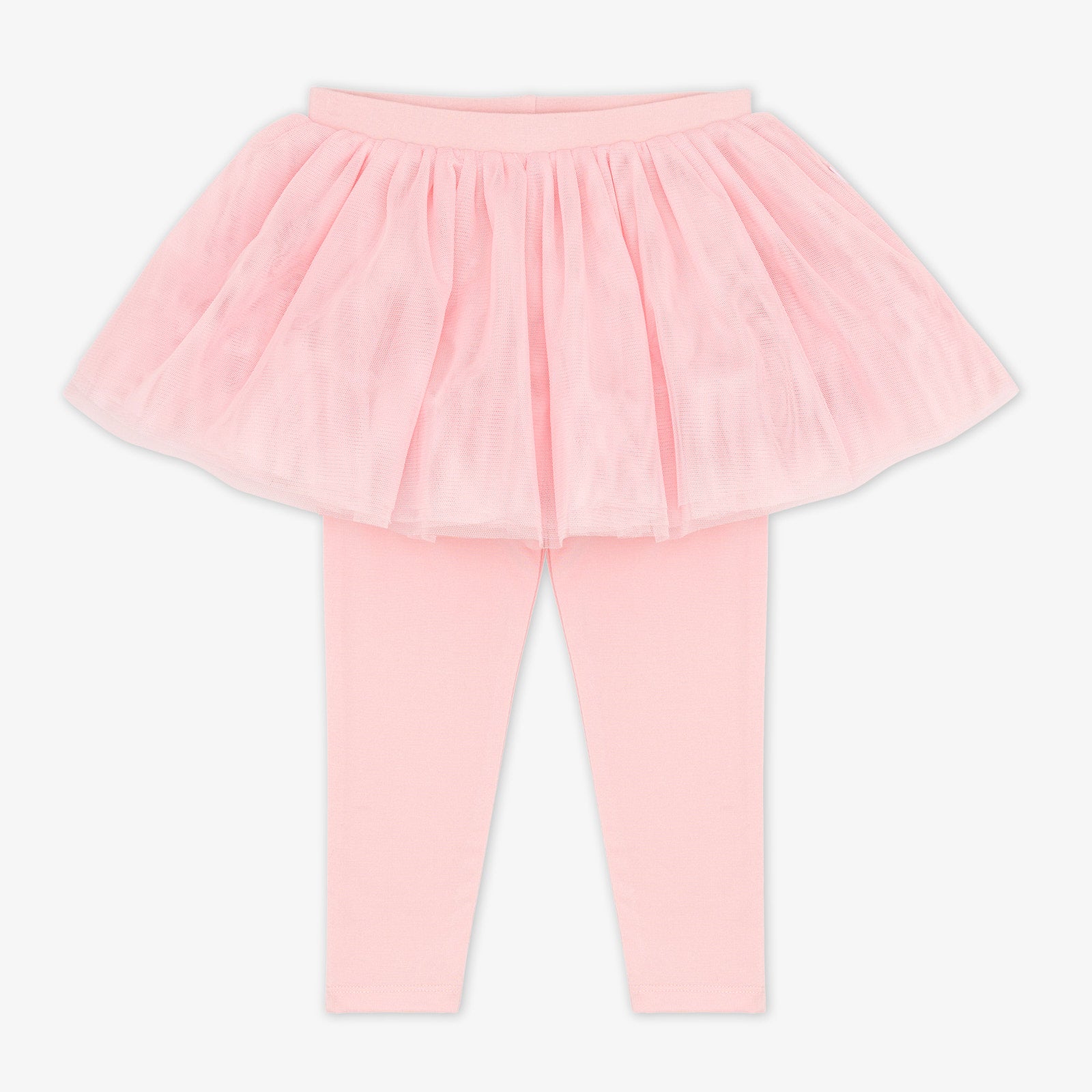 Flat lay image of the Prima Pink Tutu Legging