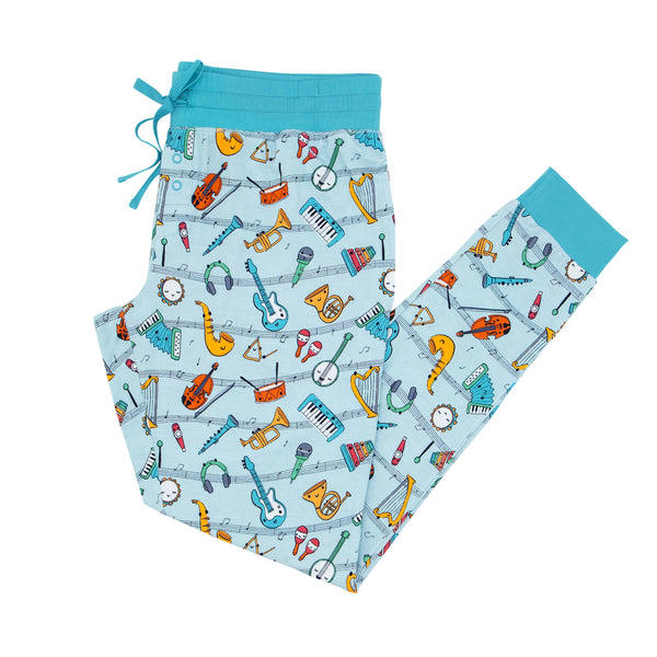 Flat lay image of Play Along women's pajama pants