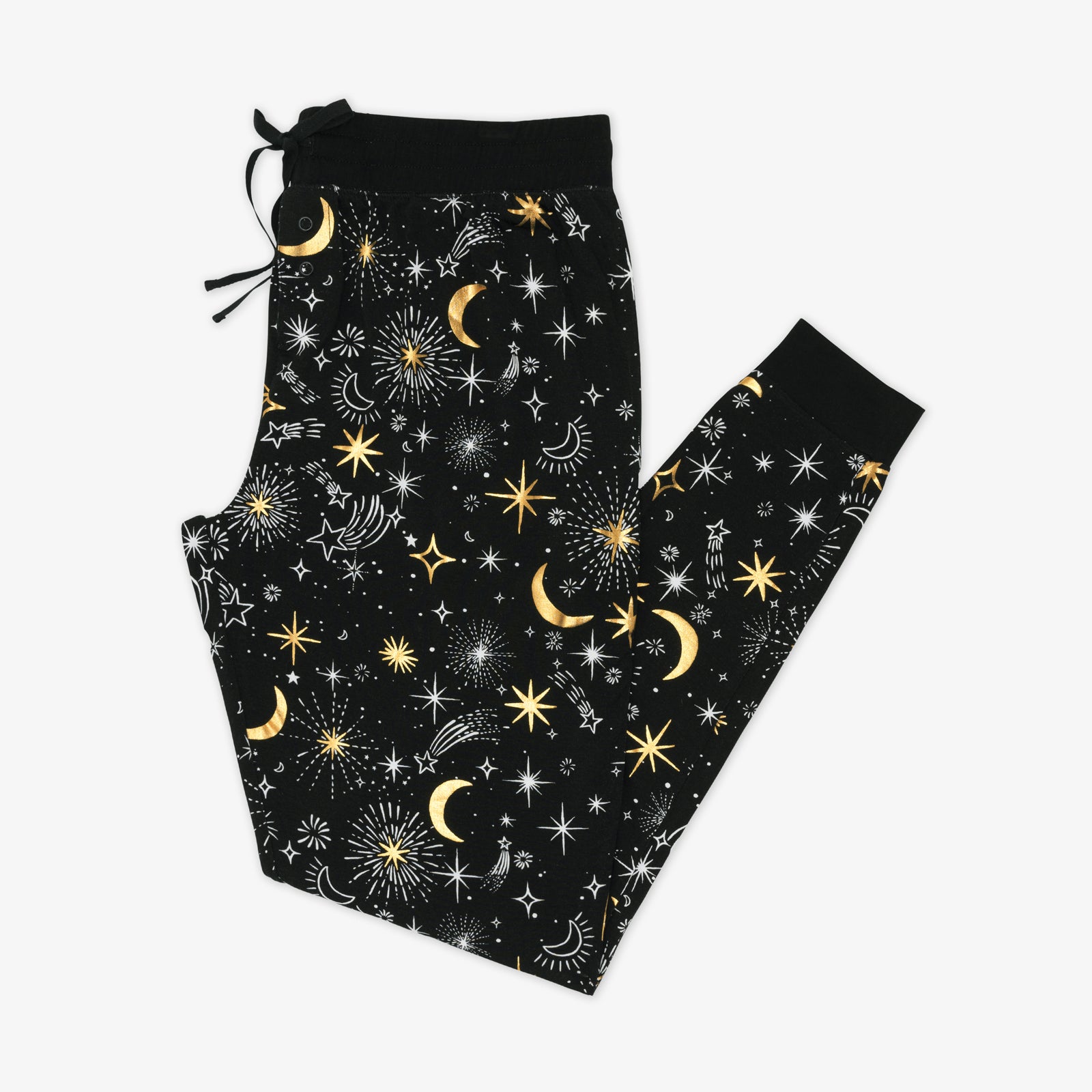 Flat lay image of women's Celebration Stars pj pants