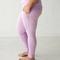 Profile image of a woman wearing Light Orchid women's pajama pants