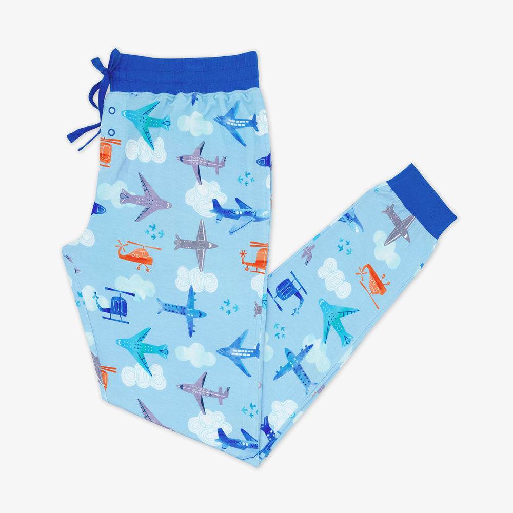 Flat lay image of women's Let's Fly pj pants