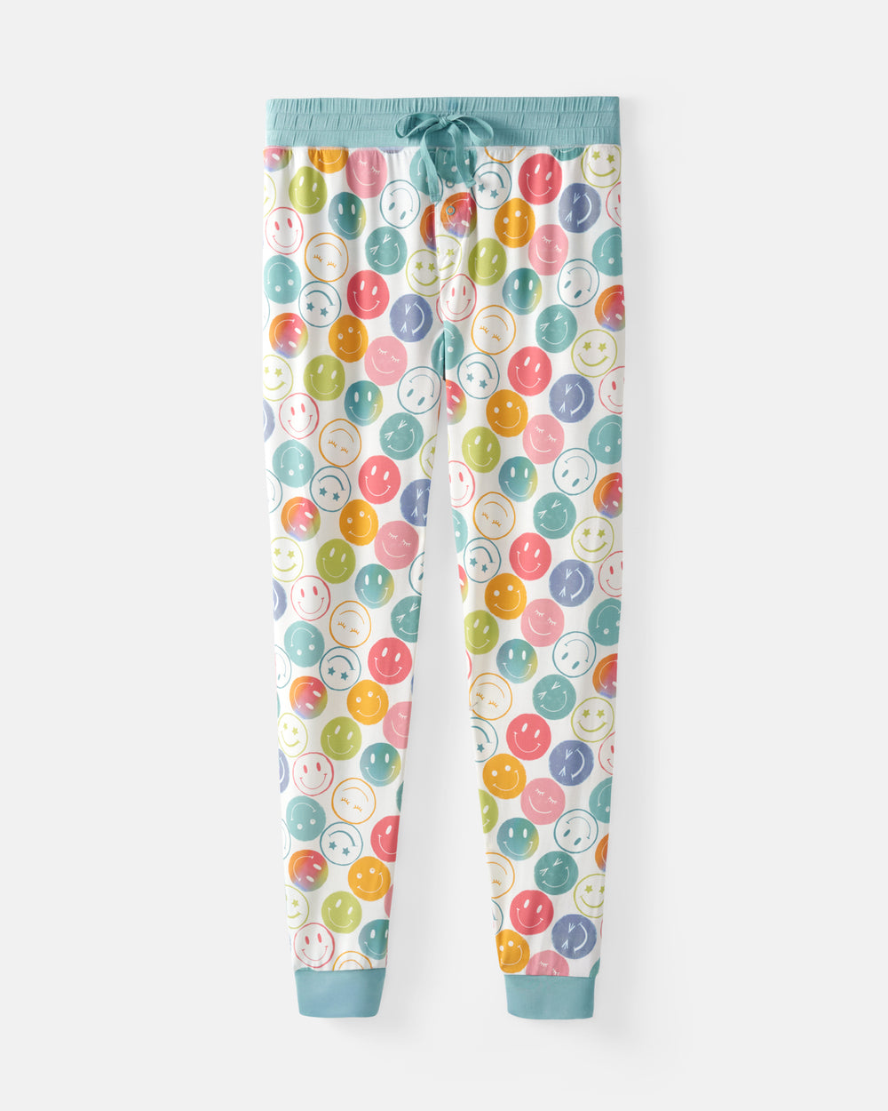 Flat lay of the Positive Vibes Women's Pajama Pants