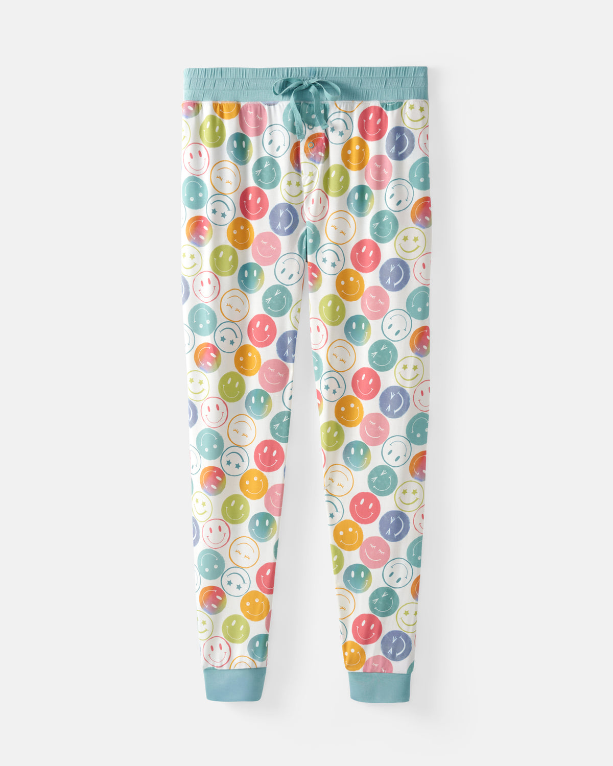 Flat lay of the Positive Vibes Women's Pajama Pants