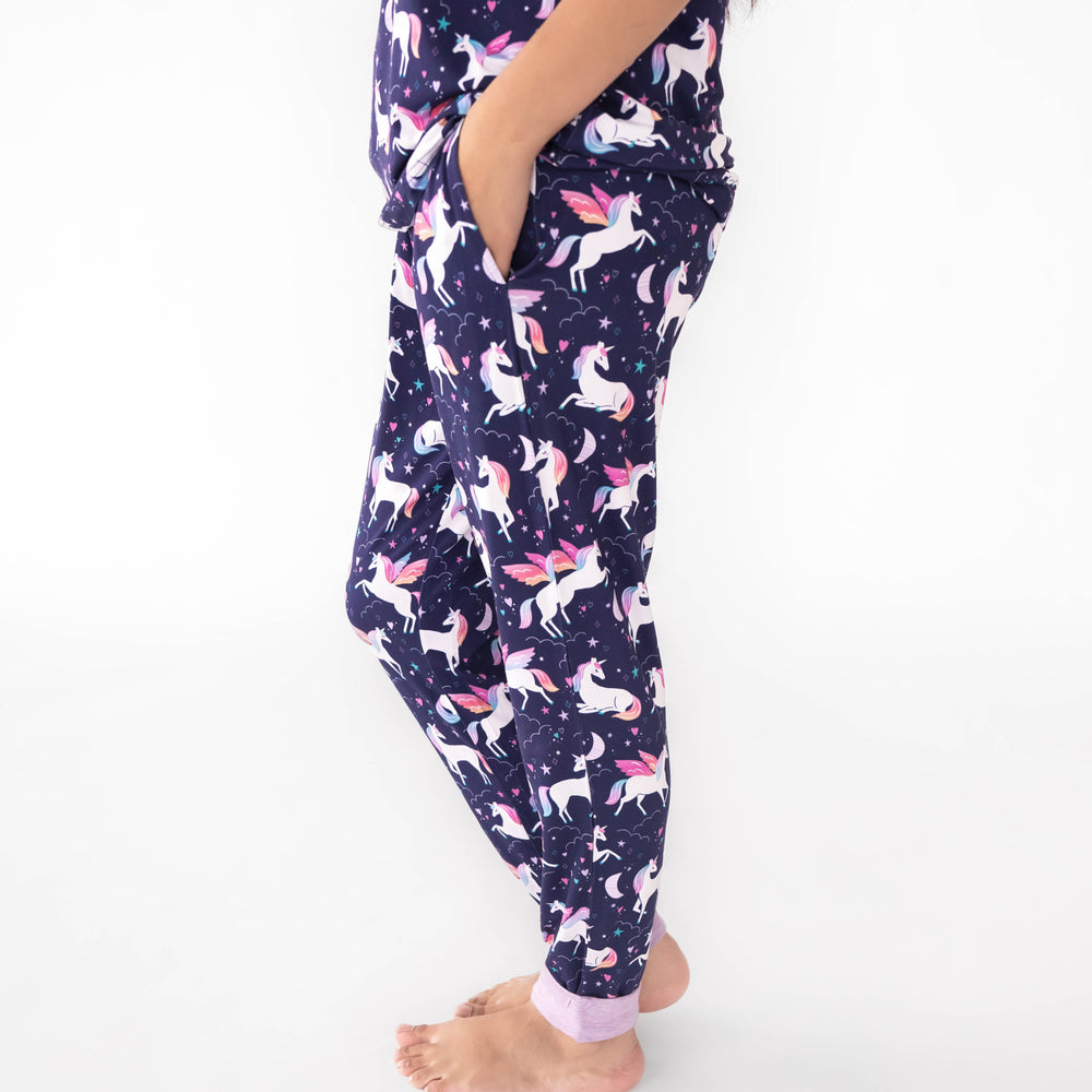 Side image of the Magical Skies Women's Pajama Pants