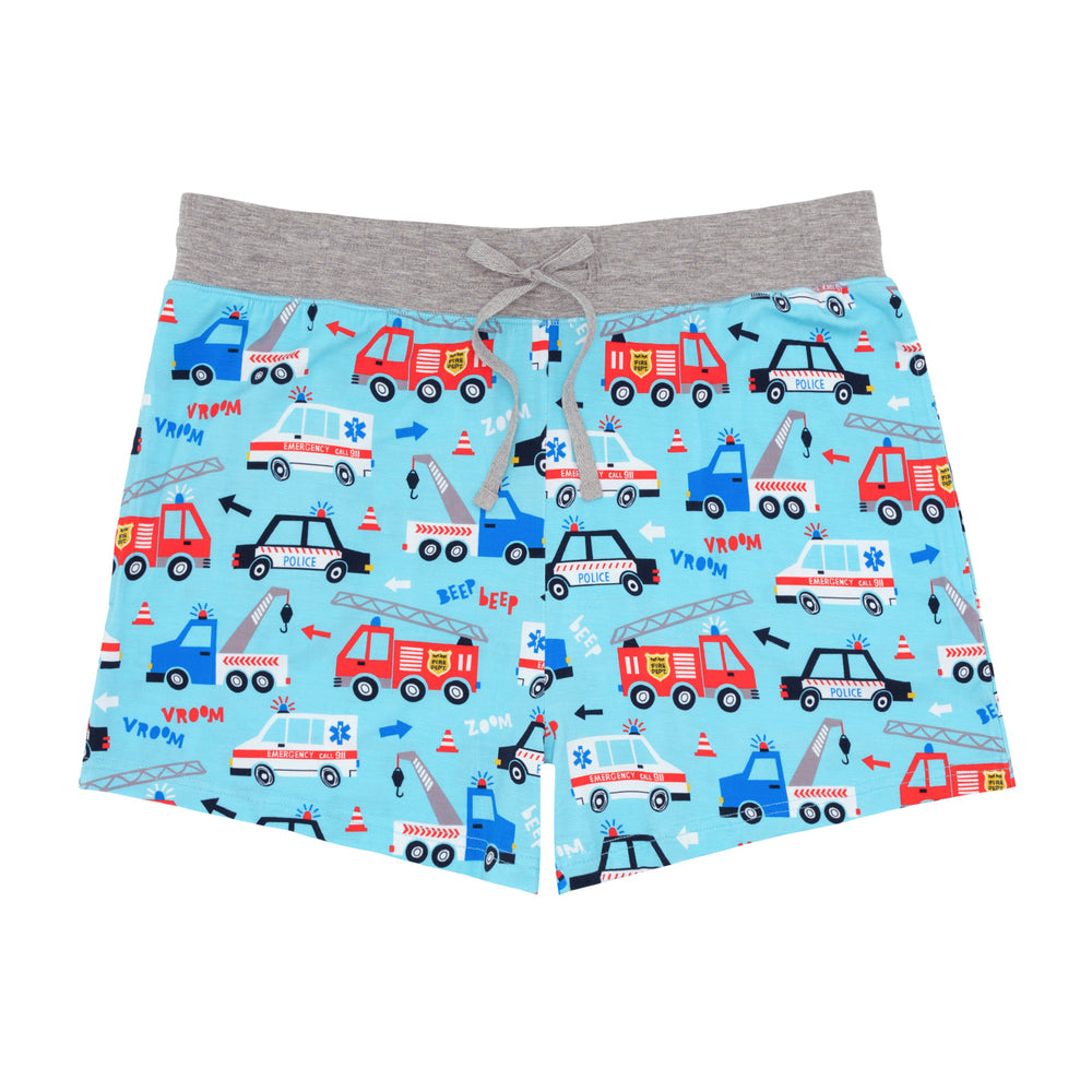 Flat lay image of women's To The Rescue pajama shorts