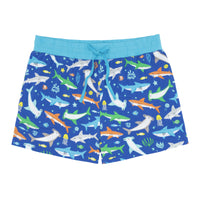 Flat lay image of Rad Reef women's pajama shorts