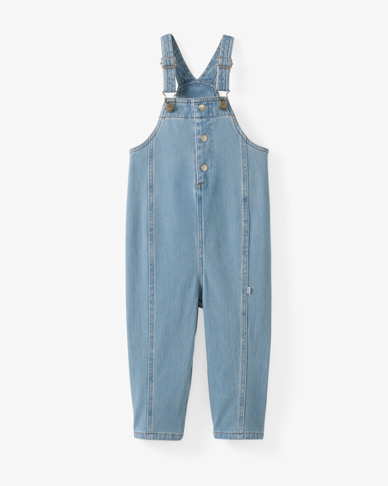 Flat lay of the Light Blue Denim Overall