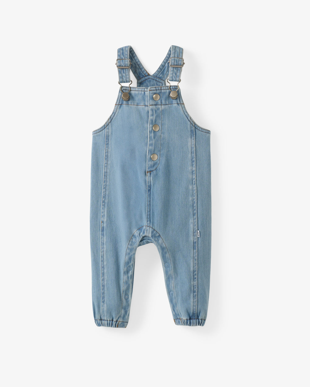 Flat lay of the Light Blue Denim Overall
