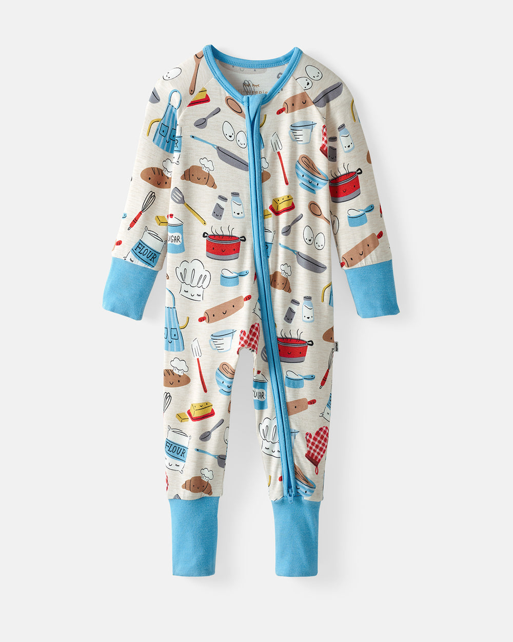 Flat lay of the Little Chef Zippy