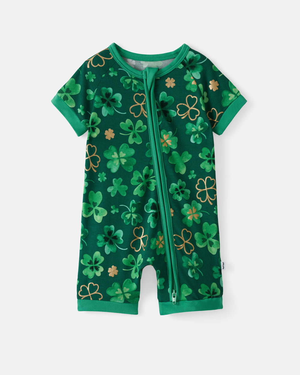 Flat lay of the Clover Cuties Shorty Zippy