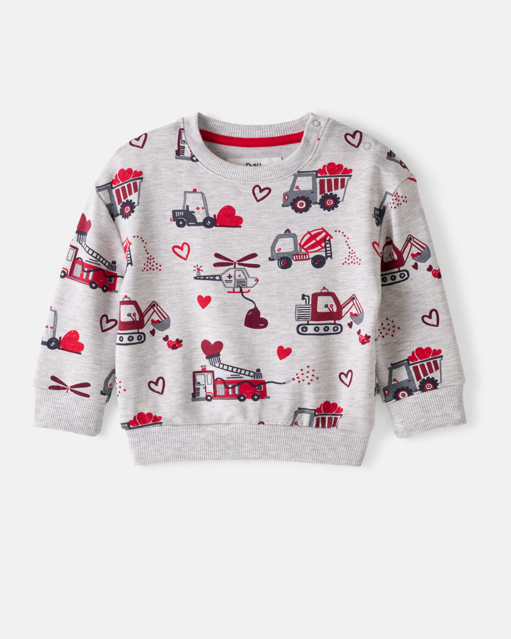 Flat lay of the Loads of Love Easy Crewneck Sweatshirt