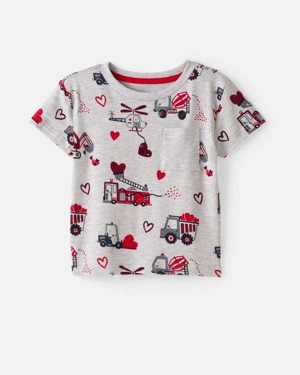 Flat lay of the Loads of Love Relaxed Pocket Tee