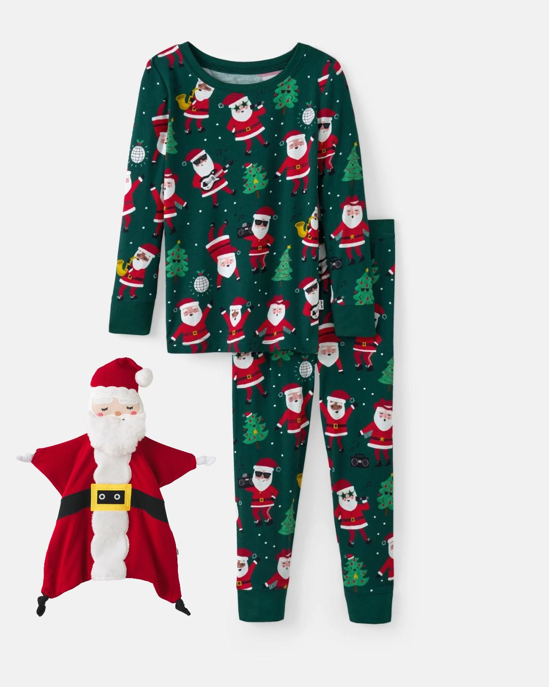 Santa's Grooves PJ & Lovey Set