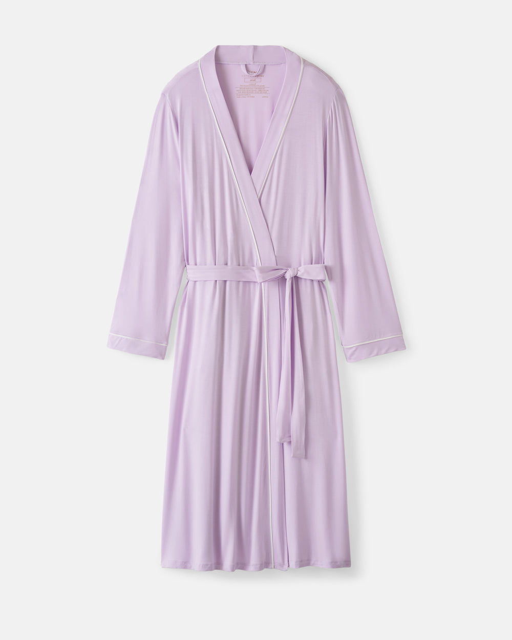 Flat lay of the Misty Lavender Women's Robe