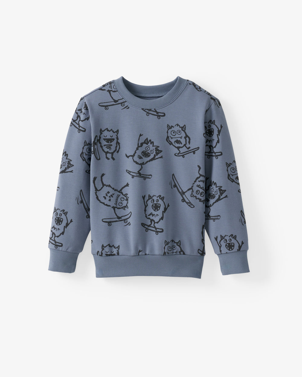 Flat lay of the Monster Moves Crewneck Sweatshirt