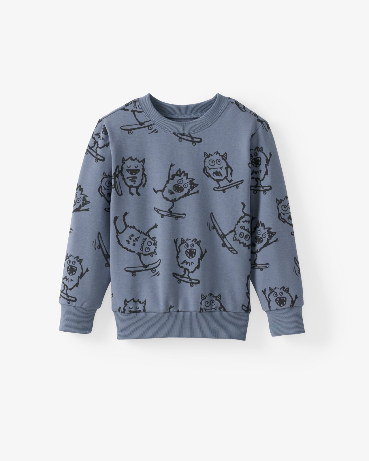 Flat lay of the Monster Moves Crewneck Sweatshirt