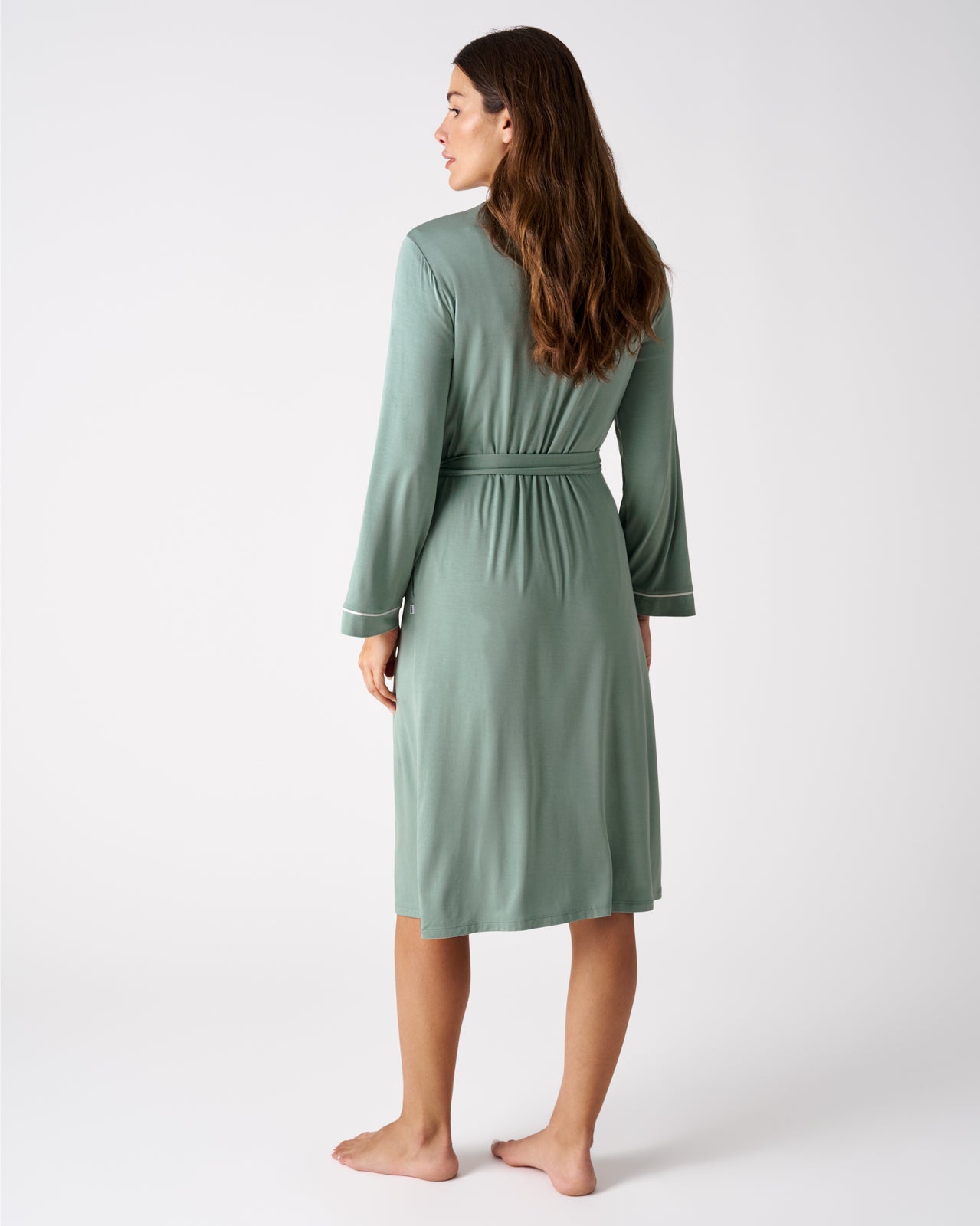 Back view of woman wearing the Willow Women's Robe