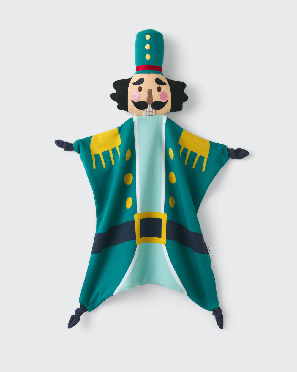 Flat lay of the Hans the Nutcracker Sleepyhead Lovey