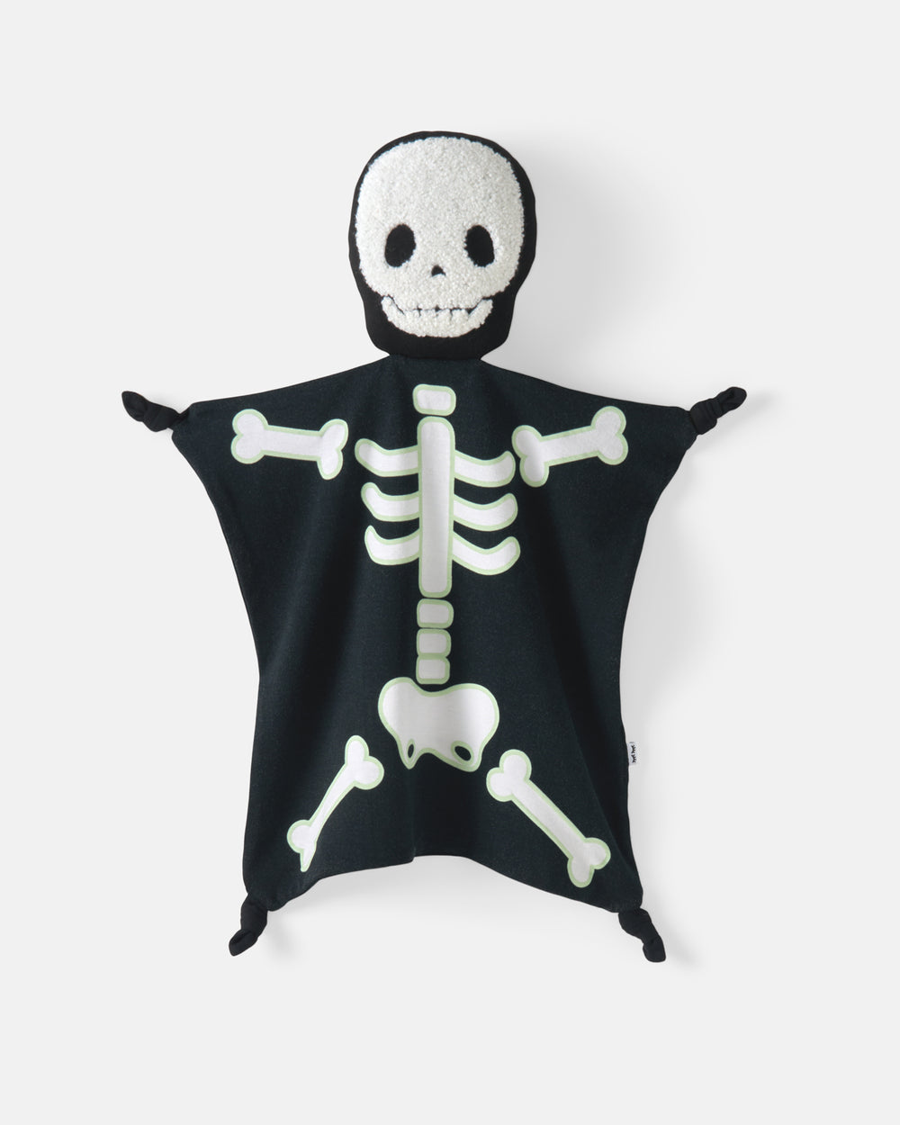 Flat lay of the Skeleton Sleepyhead Lovey