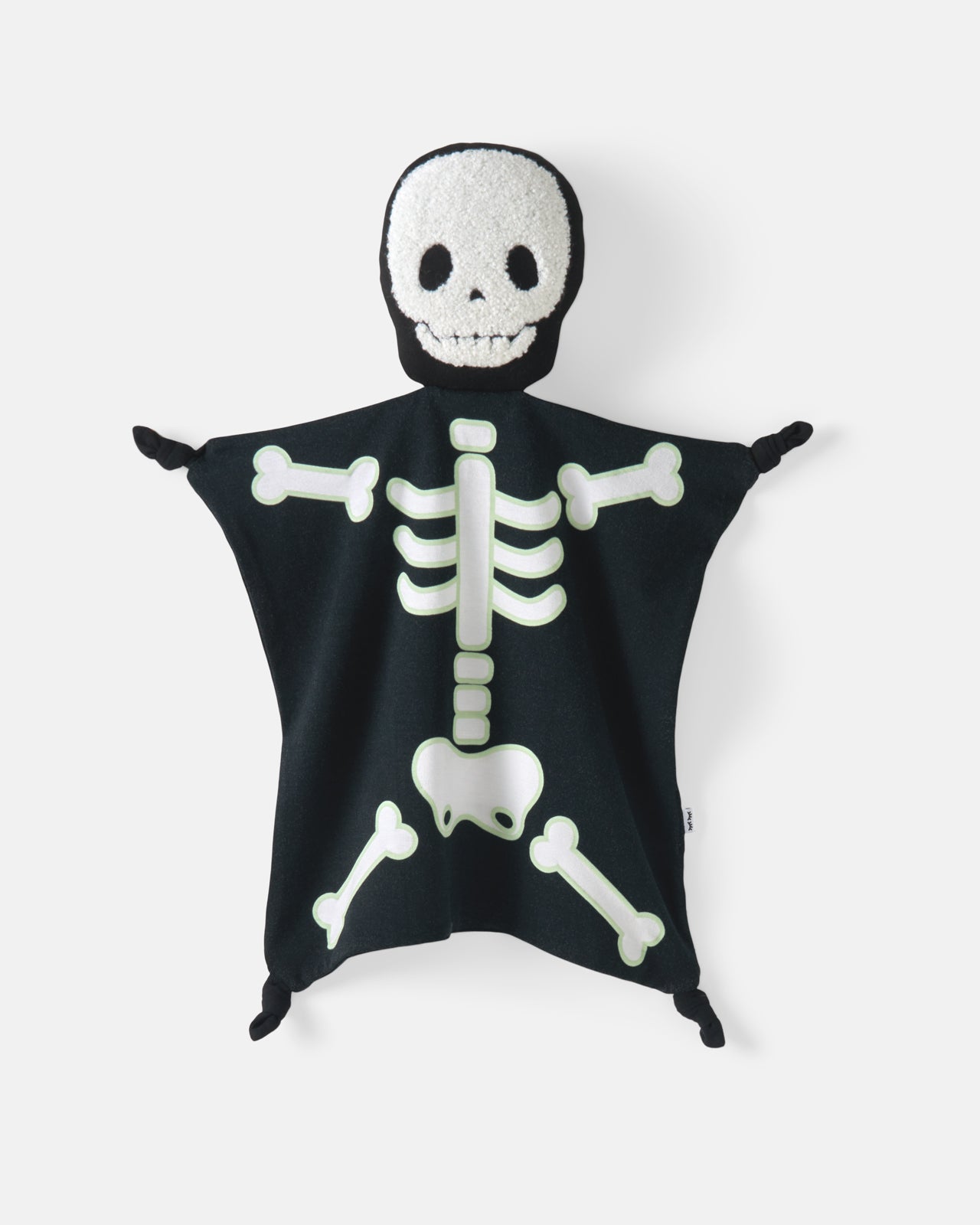 Flat lay of the Skeleton Sleepyhead Lovey