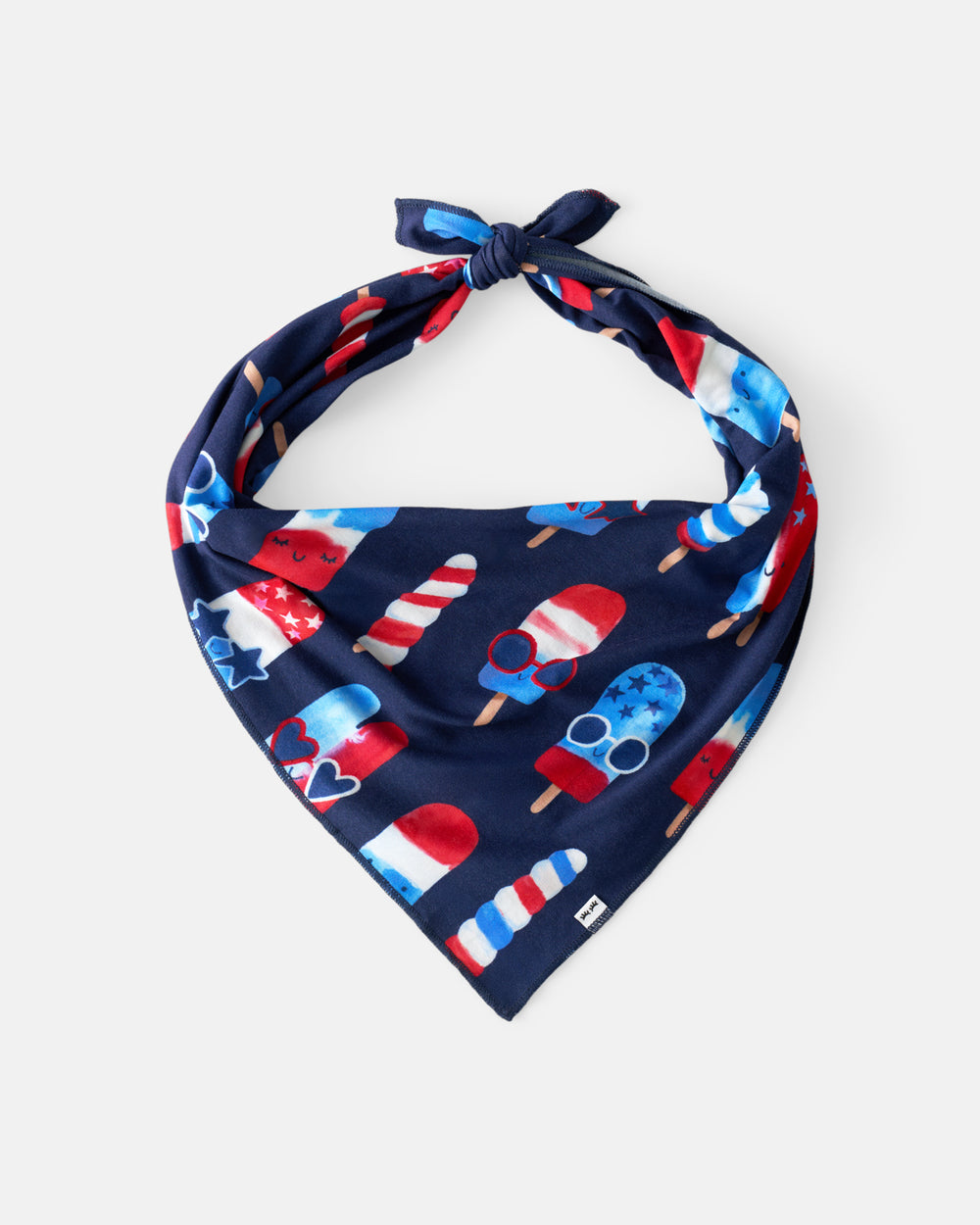 Flat lay of the Sparkle Treats Pet Bandana