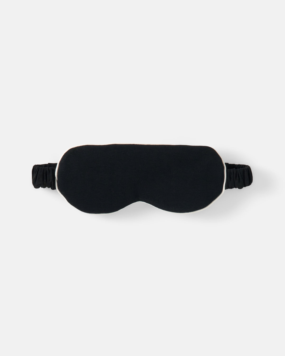 Black Adult Sleep Mask flat lay