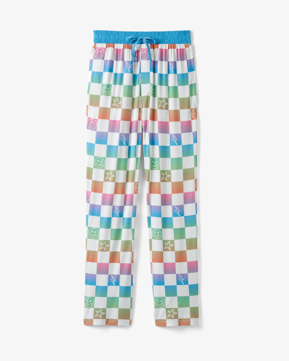 Flat lay of the Ombre Cheery Checks Men's Pajama Pants