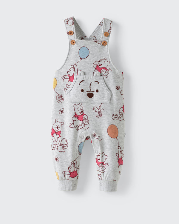 Flat lay of the Disney Up, Up and Away Overall