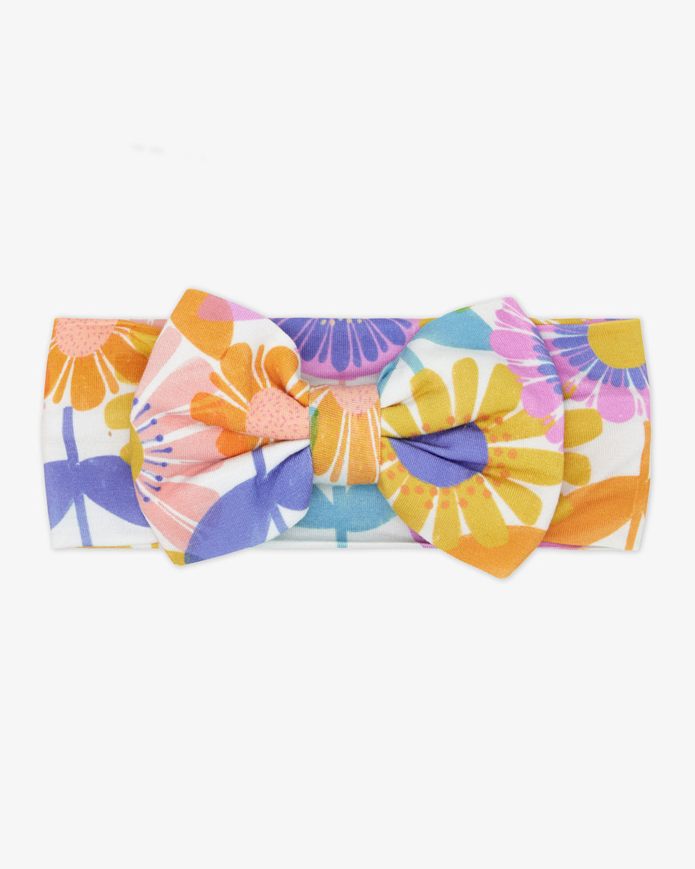 Flat ay of the Petal Power Luxe Bow Headband
