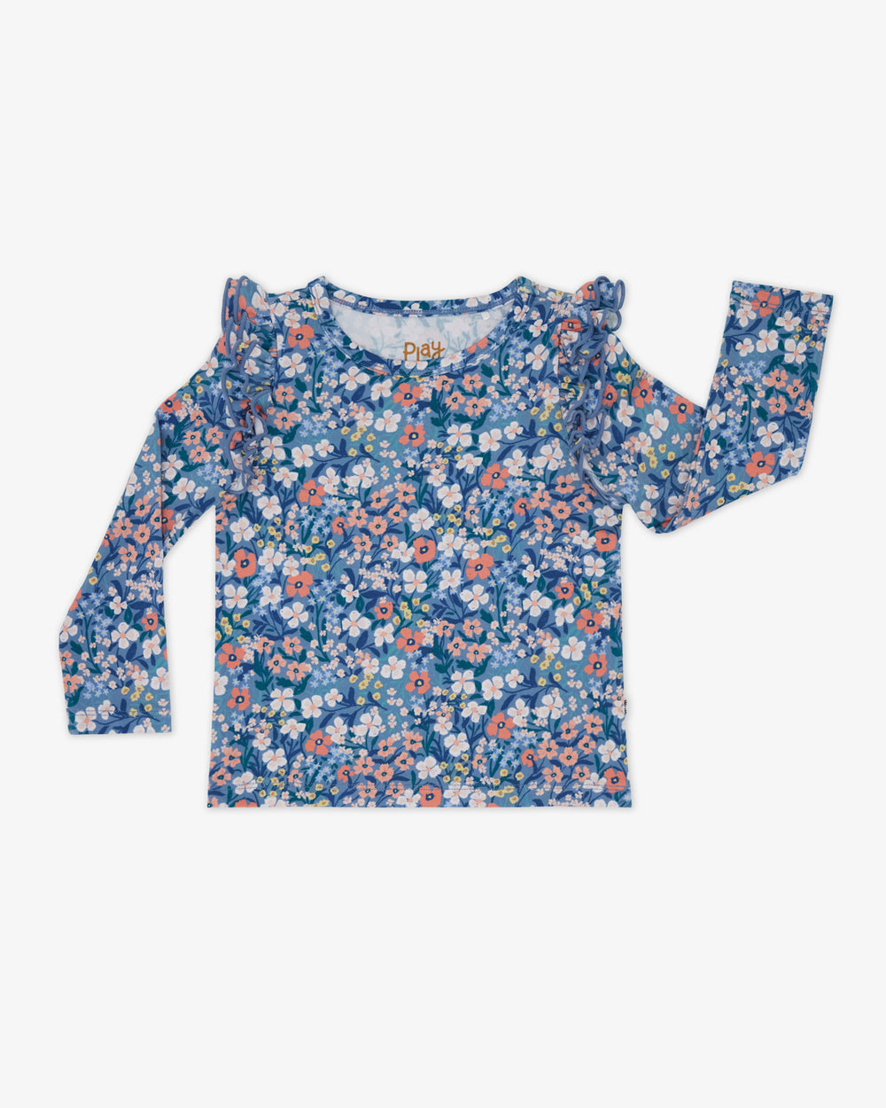Flat lay of the Petite Petals Flutter Tee
