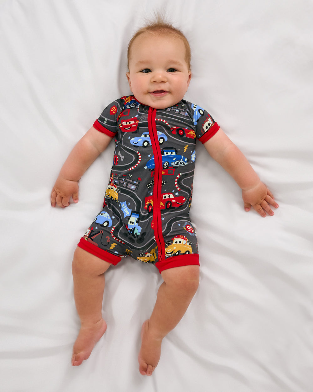 Alternate aerial view of baby in the Disney & Pixar Piston Cup Shorty Zippy