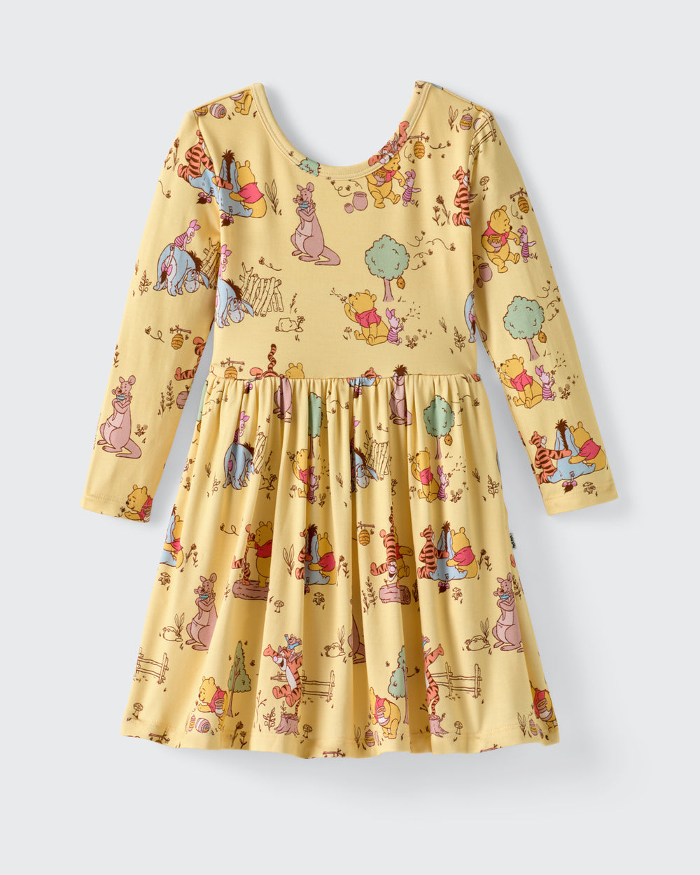 Flat lay of the Disney Playtime With Pooh Skater Dress