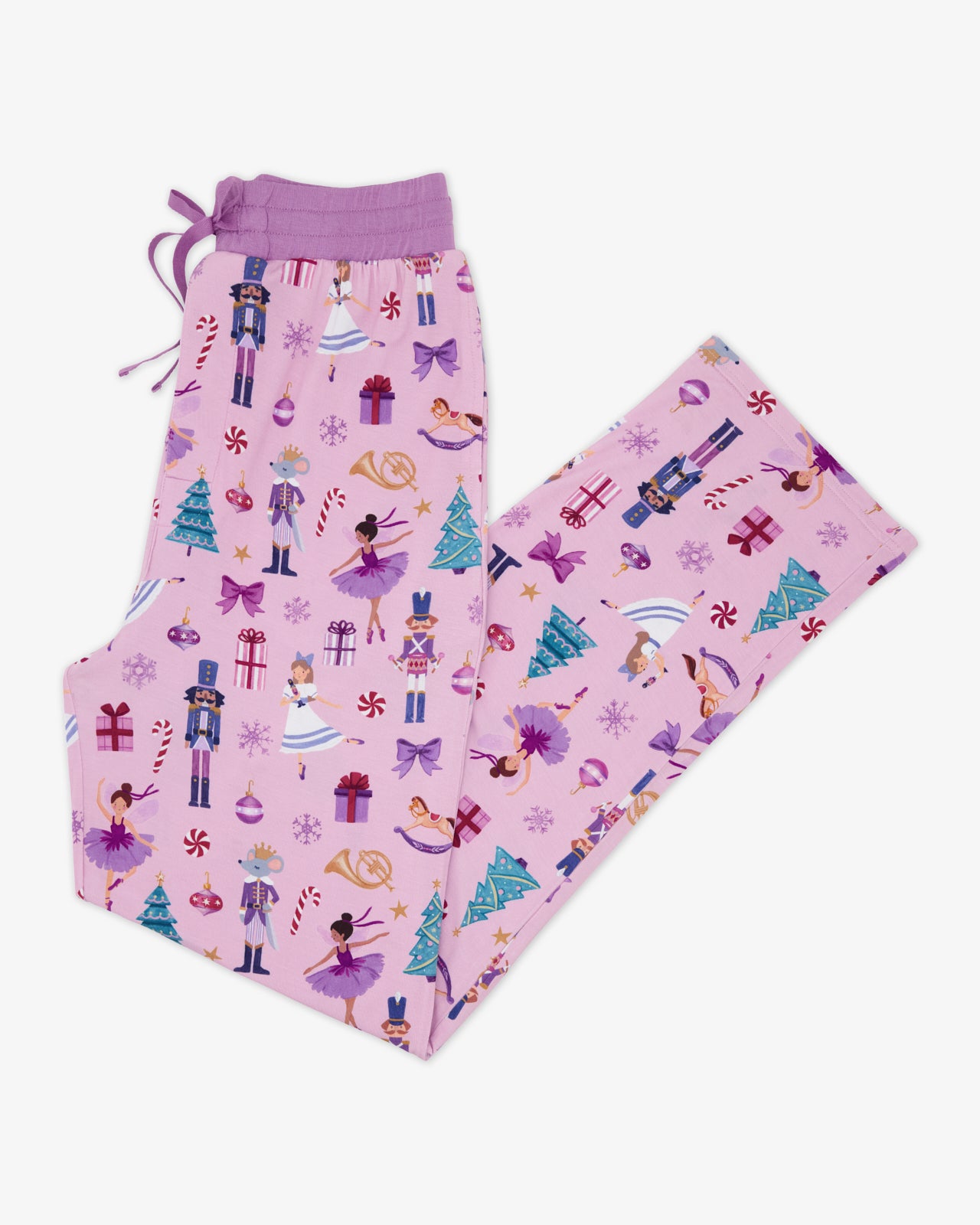 Flat lay of the Nutcracker Ballet Men's Pajama Pants