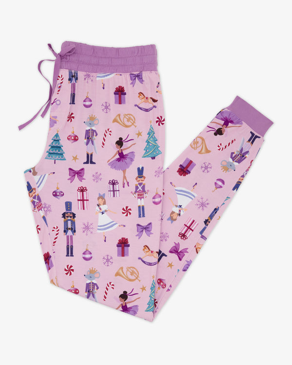 Flat lay of the Nutcracker Ballet Women's Pajama Pants