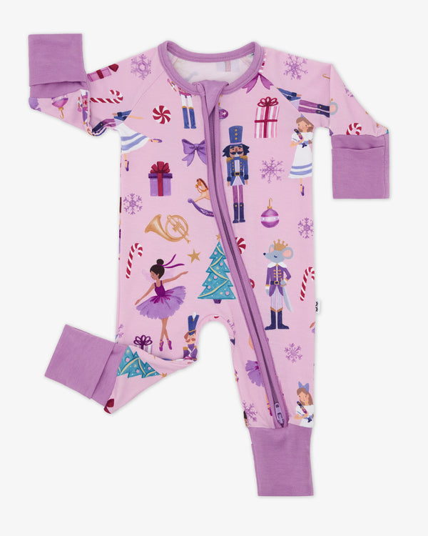 Flat lay of the Nutcracker Ballet Zippy