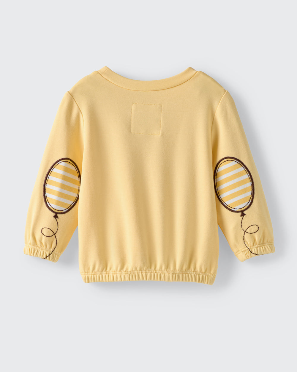Flat lay of back of the Disney Winnie The Pooh Cinched Crewneck