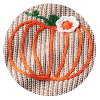 Pumpkin Sweater swatch