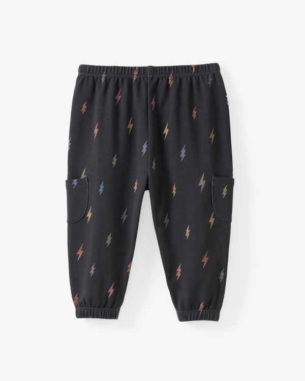 Flat lay of the Rad Bolts Cinched Jogger