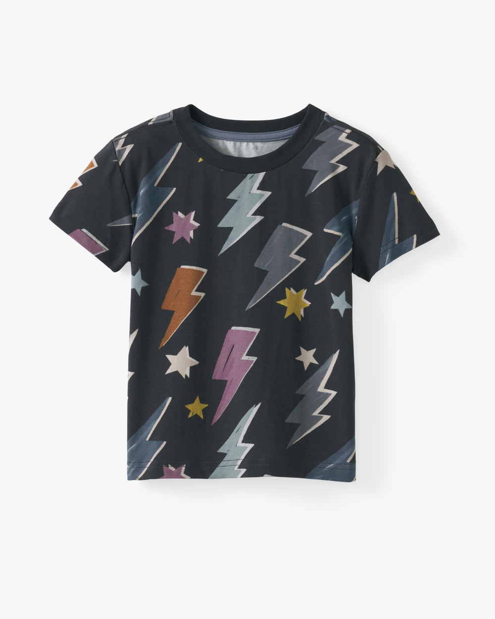 Flat lay of the Rad Bolts Relaxed Tee
