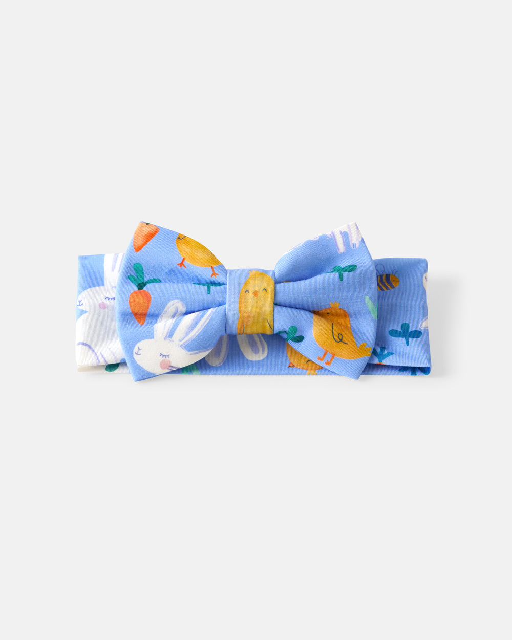 Flat lay of the Bunny Patch Luxe Bow Headband
