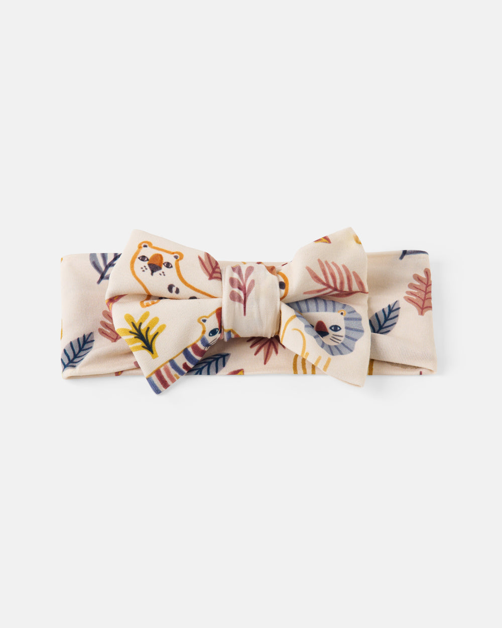 Flat lay of the Savanna Friends Luxe Bow Headband