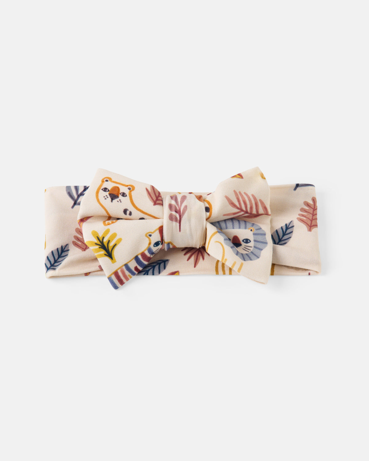 Flat lay of the Savanna Friends Luxe Bow Headband