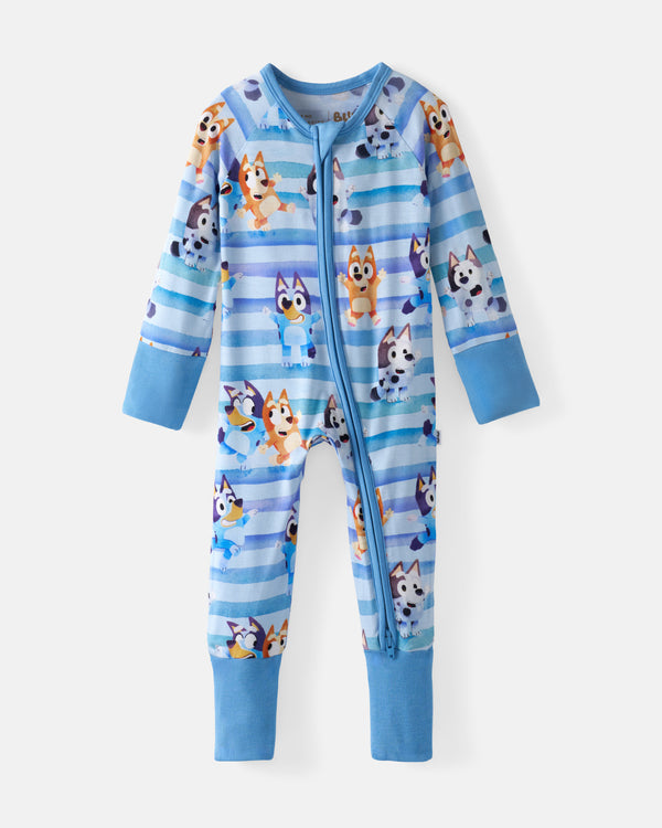 Flat lay of the Bluey Dance All Day Zippy