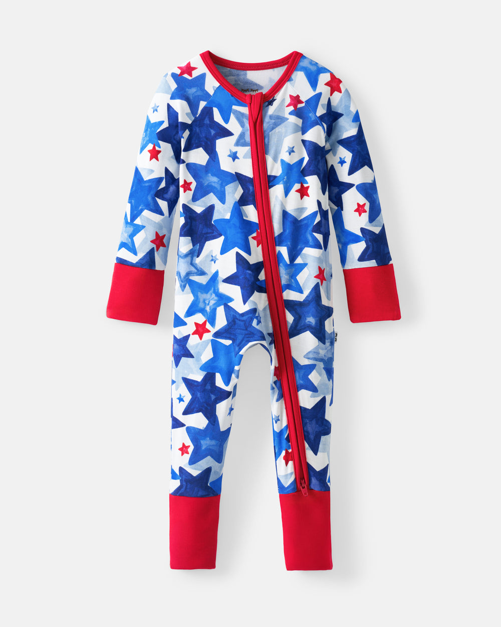 Flat lay of the Starry Splash Zippy