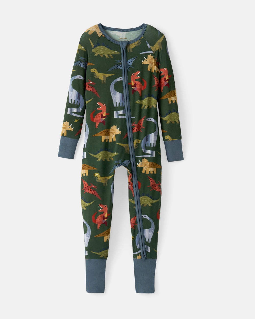 Flat lay of the Green Roar & Explore Zippy