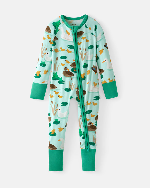 Flat lay of the Puddle Jumpers Zippy