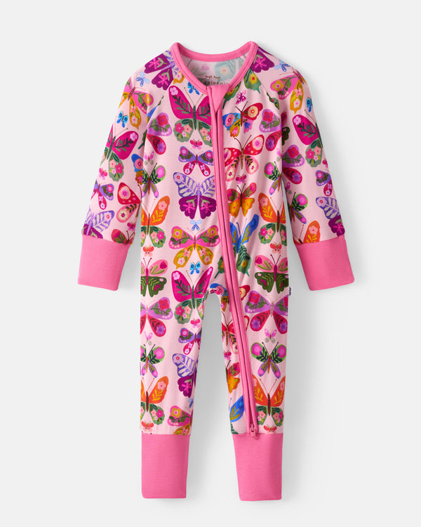 Flat lay of the Flutter Garden Zippy