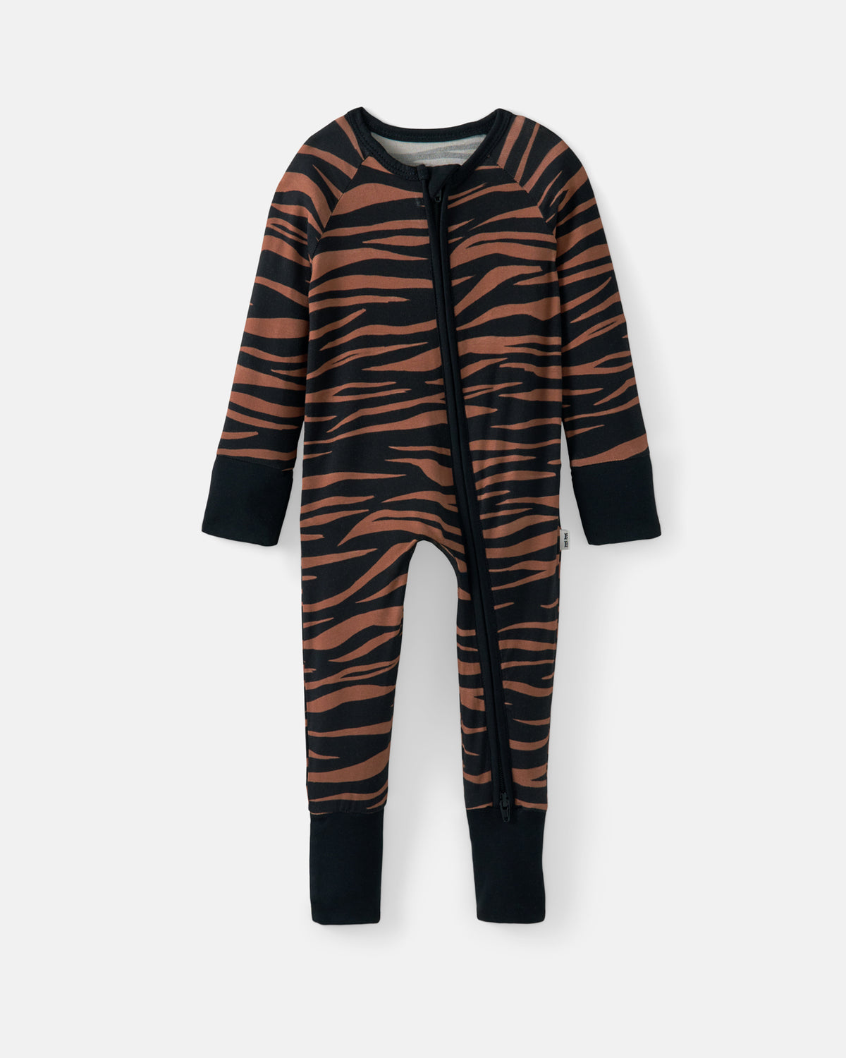 Flat lay of the Wild Stripes Zippy